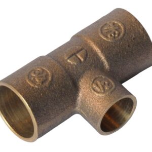 Tee So 3/4" x 3/4" x 1/2" GAS - 5 Uns